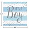Blue Silver Celebration "It's a Boy" Luncheon Napkin (16/Pkg)
